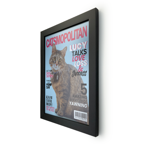 Custom Magazine Poster Catsmopolitan - Product Image Side