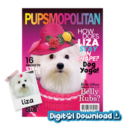 Pupsmopolitan Pink Digital Download_Product Image