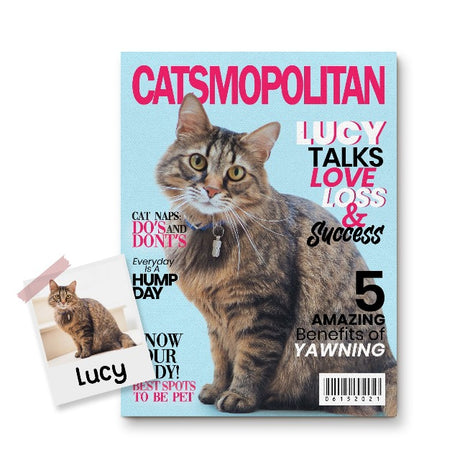 Catsmopolitan - Custom Pet Magazine Cover